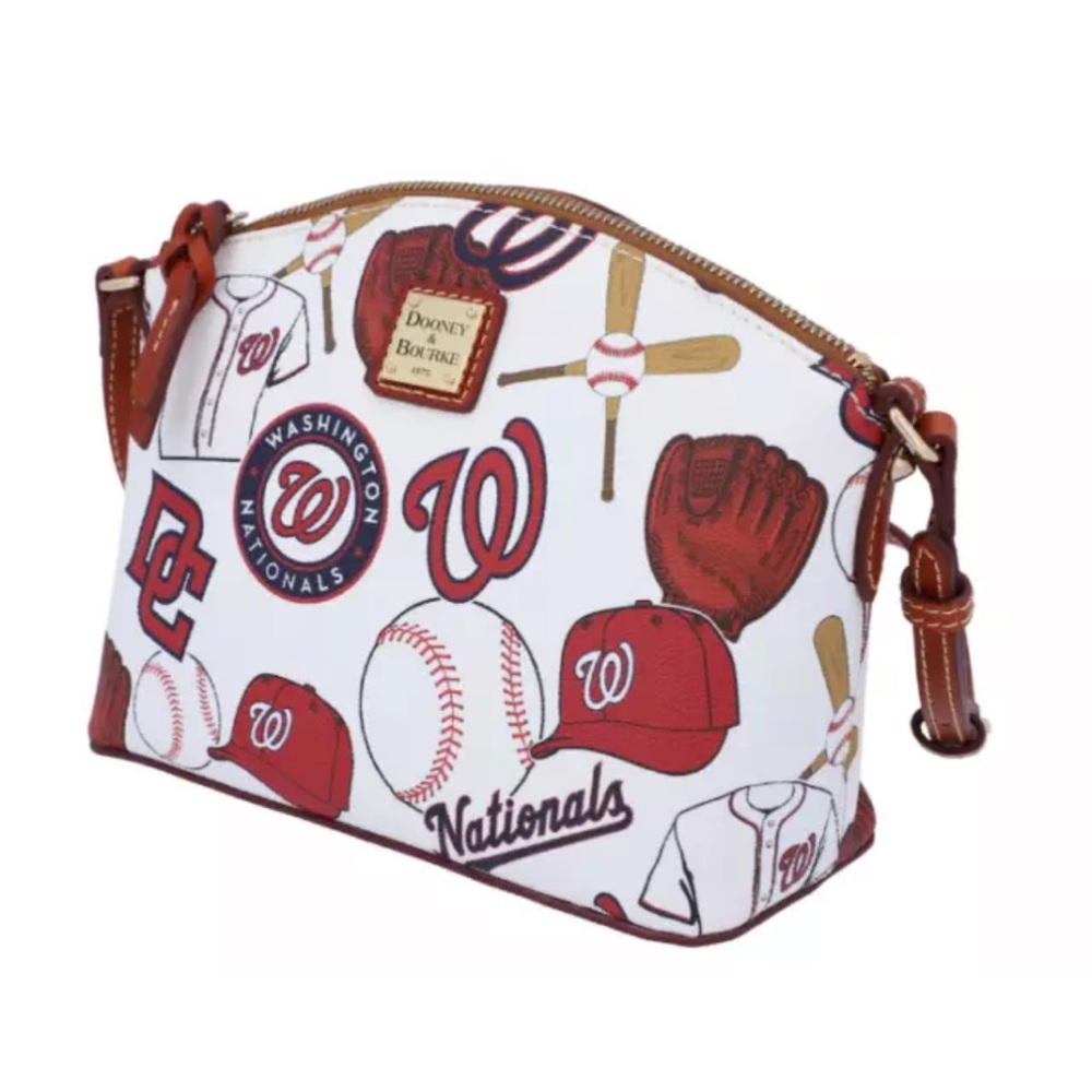 DOONEY & BOURKE MLB Washington Nationals Suki Crossbody & Wristlet $270 NWT